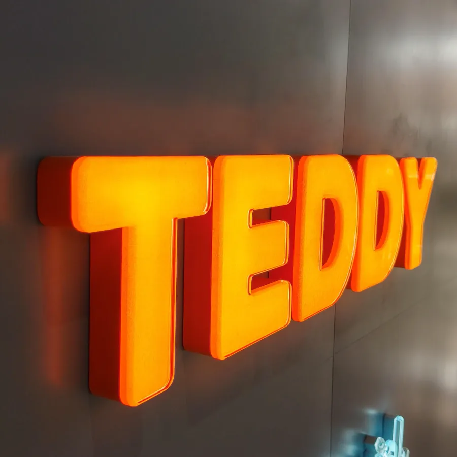 3D Lettering | hoospace | Belgrade Serbia