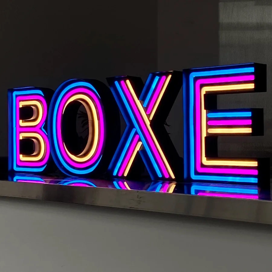 3D Lettering | hoospace | Belgrade Serbia